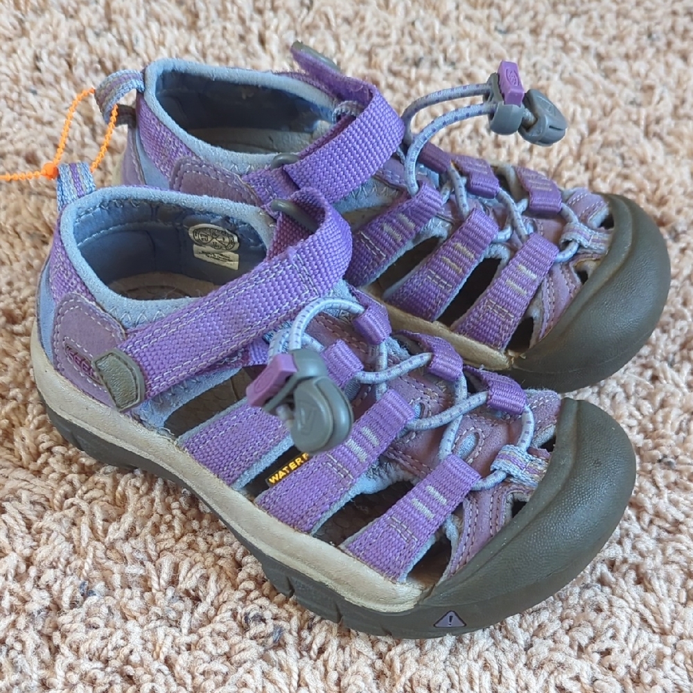 Kids Purple Outdoor Sandals